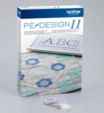 PE DESIGN 11- nový vylepšený software pro programování výšivek na vyšívacích automatech BROTHER