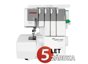 4 nitný Overlock janome 454D