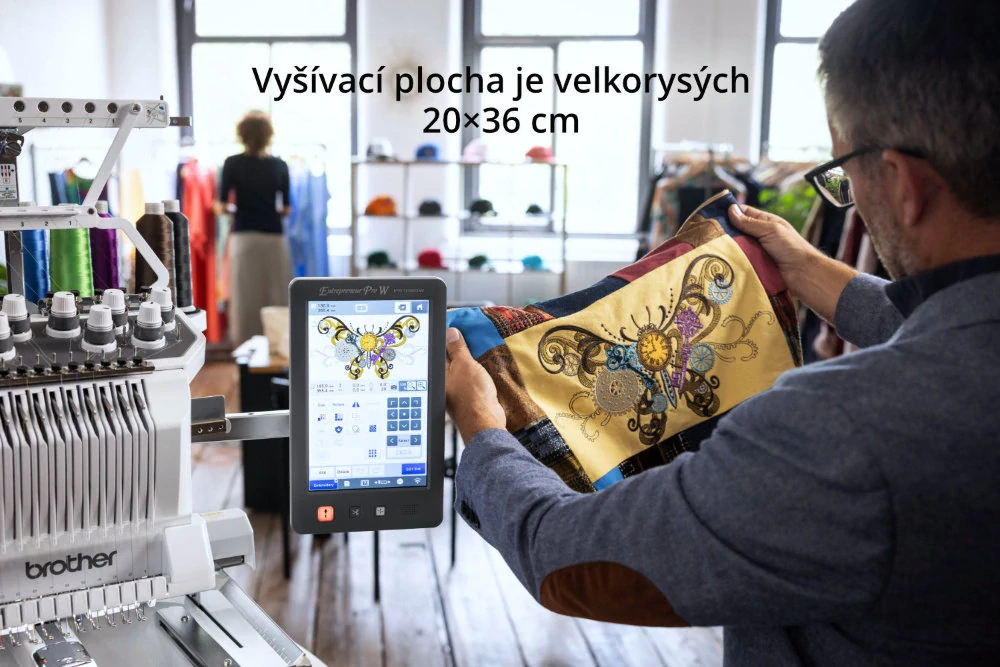 Vyšívací automat Brother PR1060W