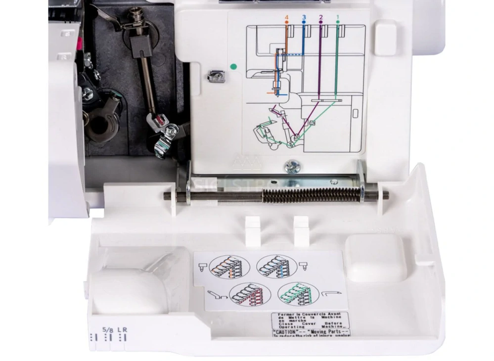 4 nitný Overlock janome 454D